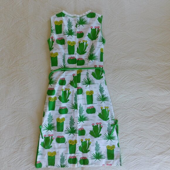 NOS Vested Gentress Sonoran Desert agave barrel paddle prickly pear cactus dress - Picture 12 of 16